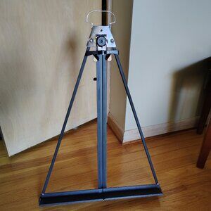 Artist Loft Tabletop Black Metal Easel Folding Compact
